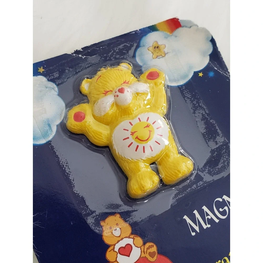 NEW VINTAGE AMERICAN GREETINGS Care Bears Funshine Magnet retro gift decor